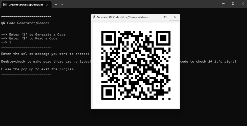 Featured image of post Python QR Code Reader/Generator